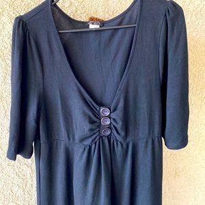 Lia Lee Black fit and flare dress
